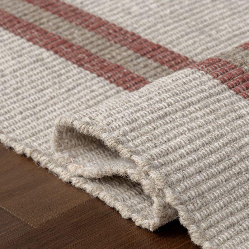 Frenshe Interiors x Rugs USA - Nichols Striped Wool Indoor Area Rug