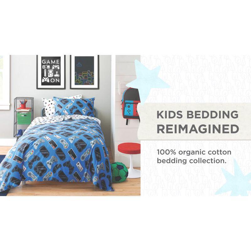 Saturday Park Gamer 100% Organic Cotton Bed Set