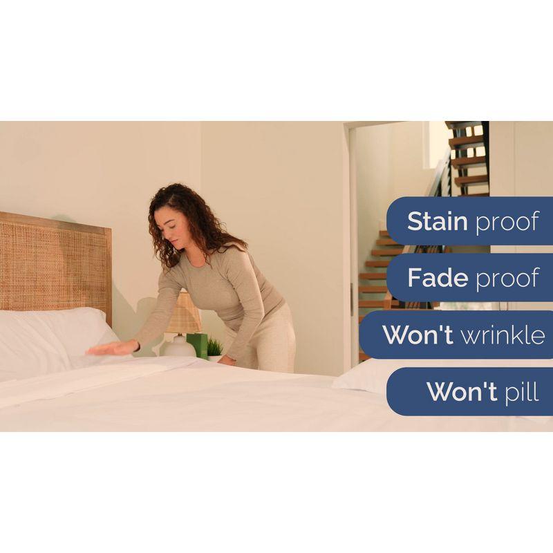 CGK Linens Premium Hotel Quality Soft & Cooling Duvet Cover Set