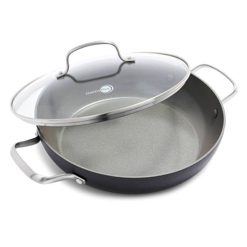 GreenPan Chatham 11" Healthy Ceramic Nonstick Everyday Pan with Lid