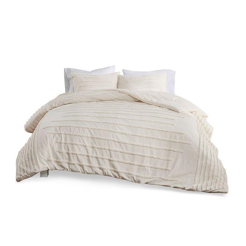 Intelligent Design Mercer Cotton Chenille Duvet Cover Set