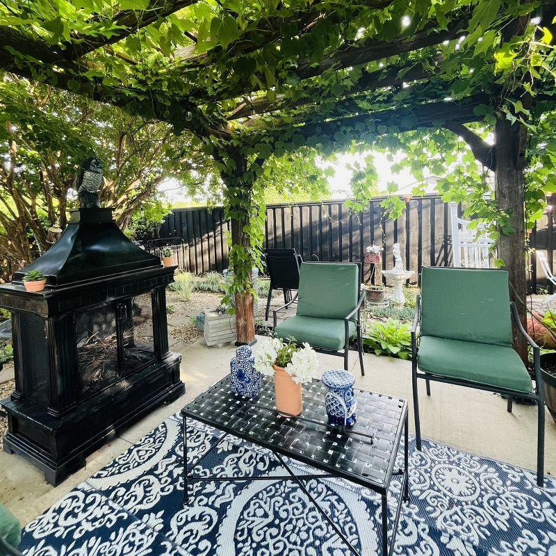 Petra Rectangle Iron Patio Coffee Table: Weather-Resistant, Christopher Knight Home