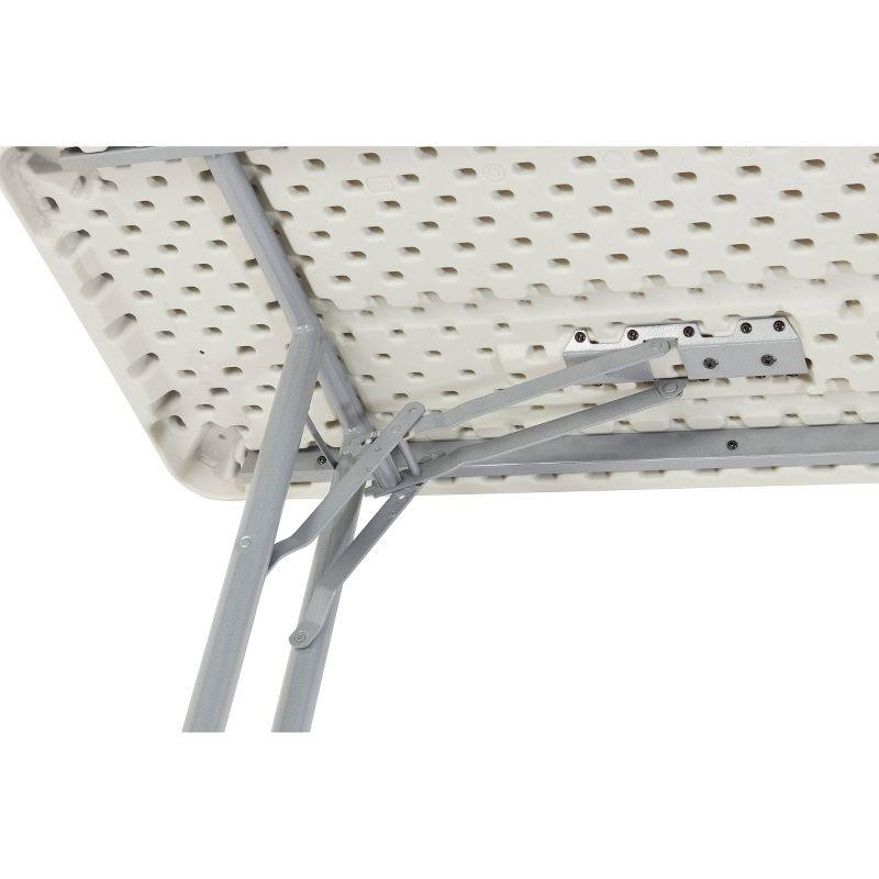 18"x72" Heavy Duty Seminar Folding Banquet Table Speckled Gray - Hampden Furnishings: Heat-Resistant, 700 lbs Capacity, No Assembly