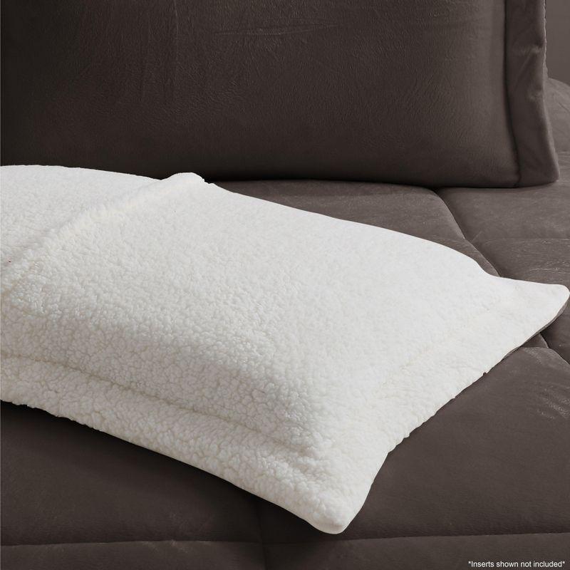 Ultra Plush Reversible Micro-Mink and Sherpa 3-Piece Comforter Set