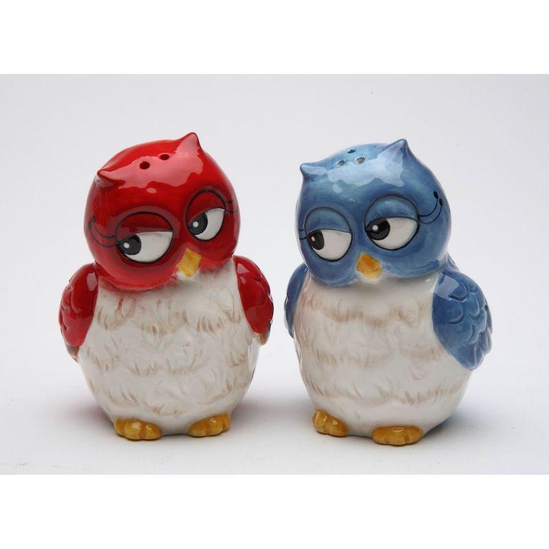 Cosmos Gifts Couple Owls Salt and Pepper Set