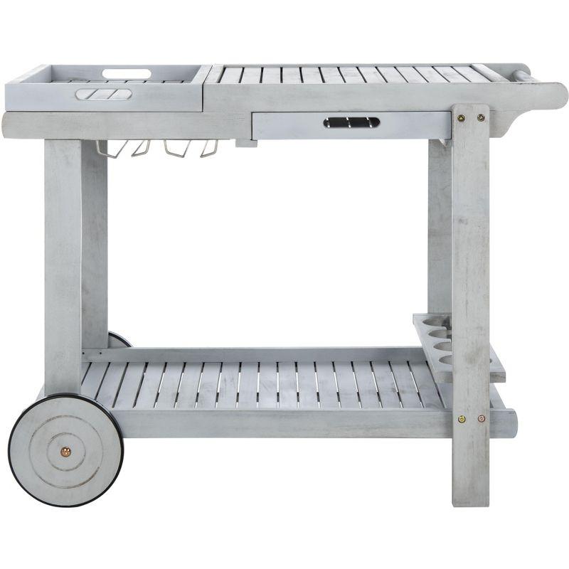 Orland Outdoor Tea Trolley  - Safavieh