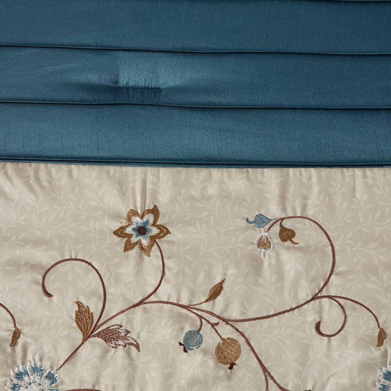 Madison Park Serene Embroidered 7 Piece Comforter Set