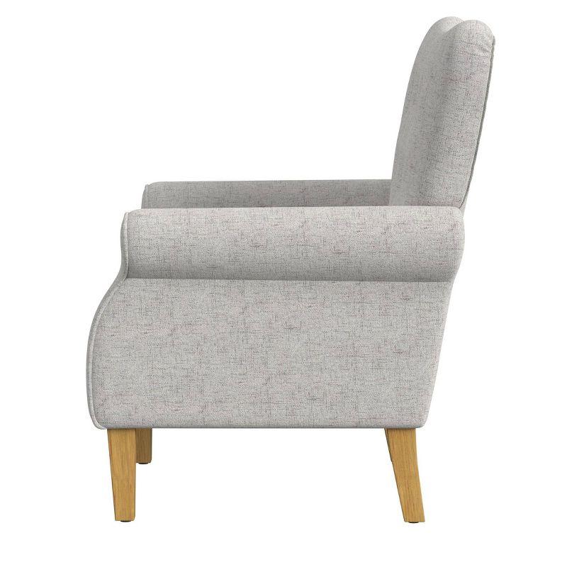 Rolled Arm Accent Chair - HomePop