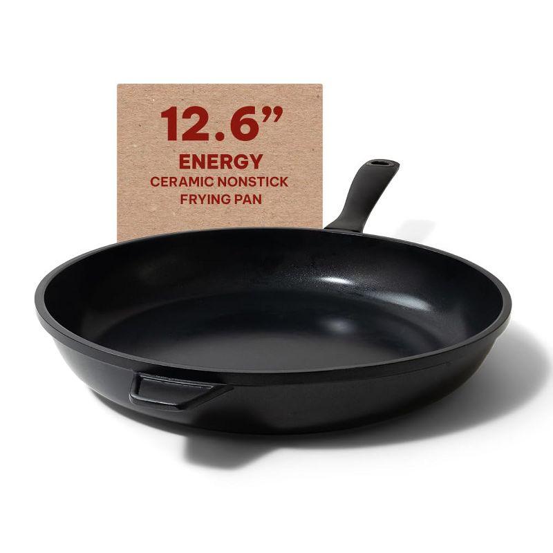 Alva Energy Nonstick Frying Pan Skillet Non Toxic Cast Aluminum Cookware Omelette Pan PFAS, PFOA & PFTE Free, for Cooking Pan Set, Induction Safe, Add to Your Pots and Pans Set Cookware