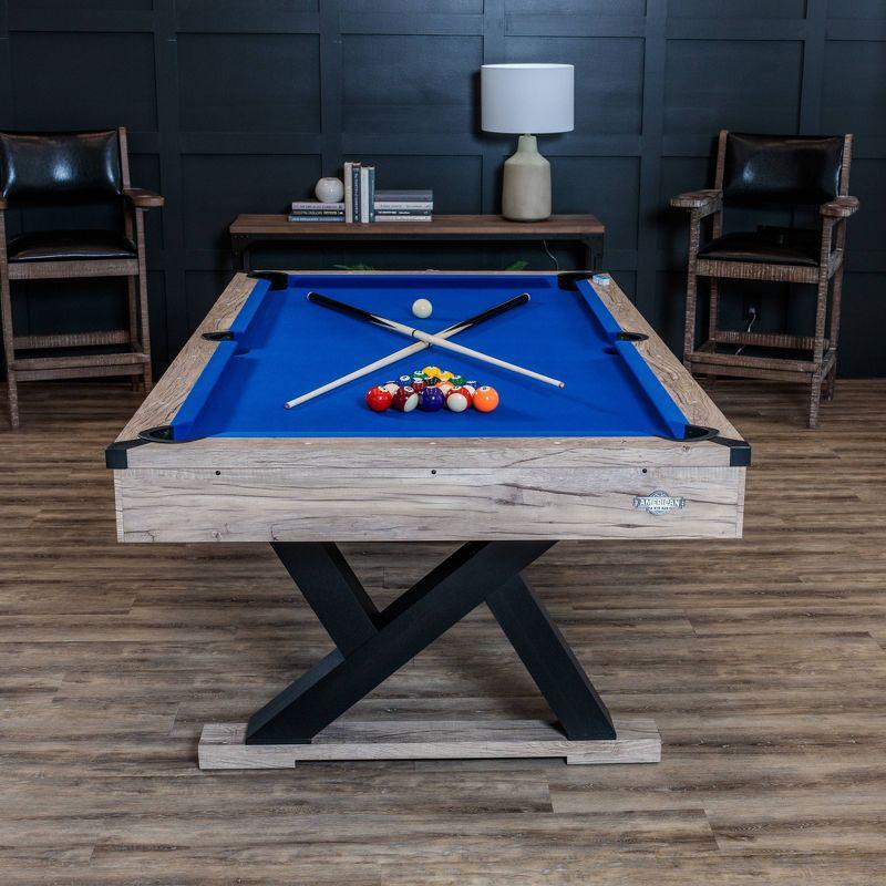 Kirkwood Pool Table - Rustic, Modern Design