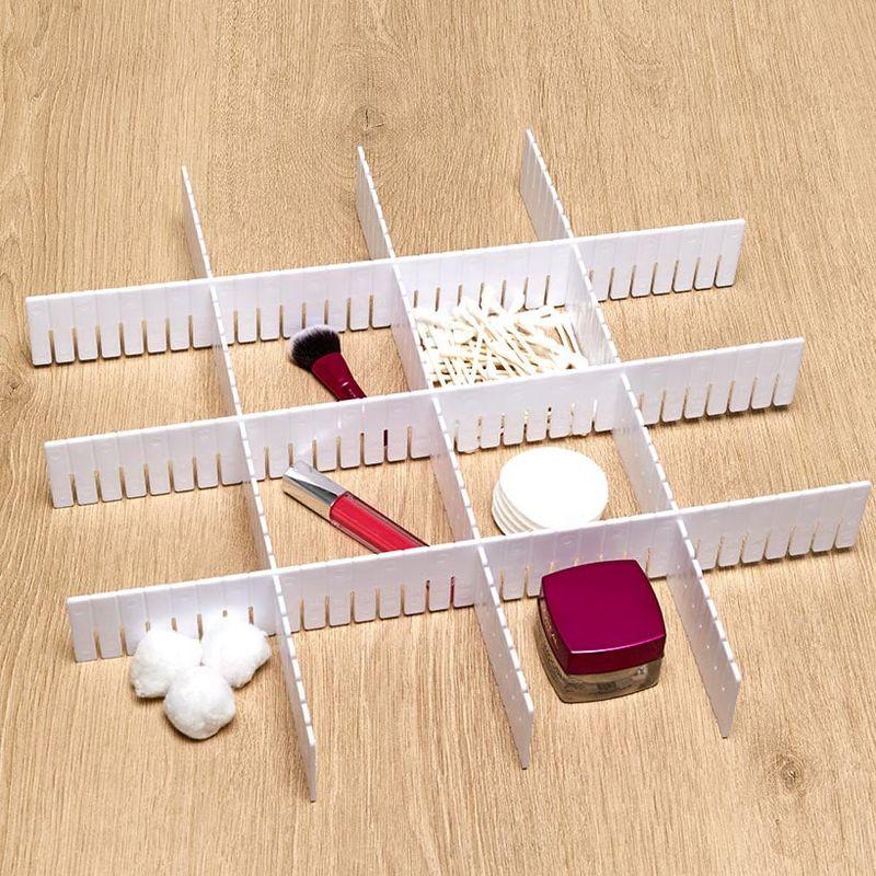 The Lakeside Collection 6-Pc. Adjustable Drawer Dividers Set - Large