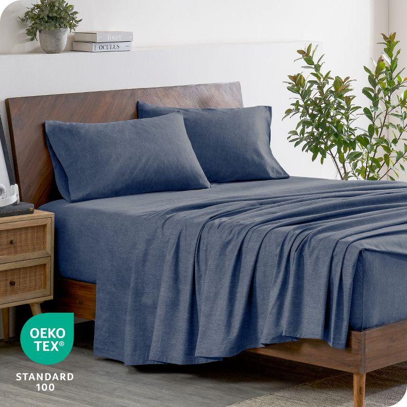 Bare Home Flannel Machine Woven Sheet Set