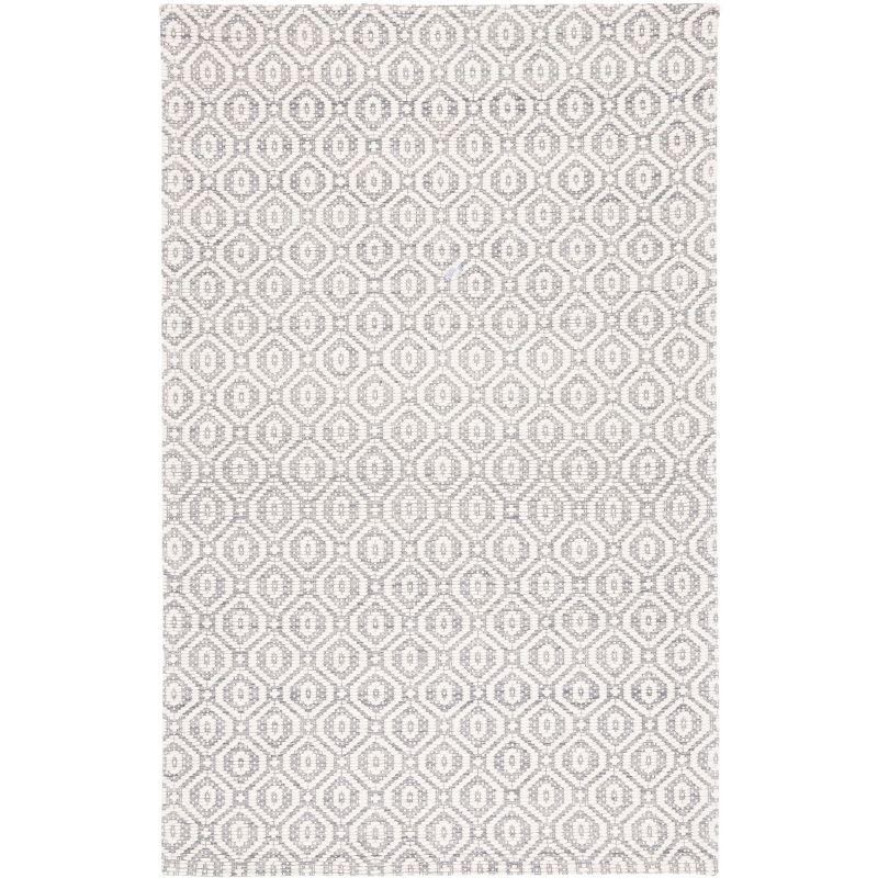 Marbella MRB325 Hand Woven Area Rug - Grey/Ivory - 8'x10' - Safavieh.