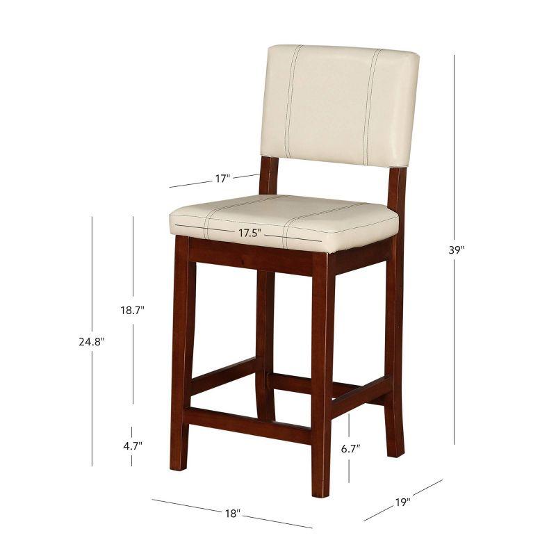 24" Milano Counter Height Barstool - Linon