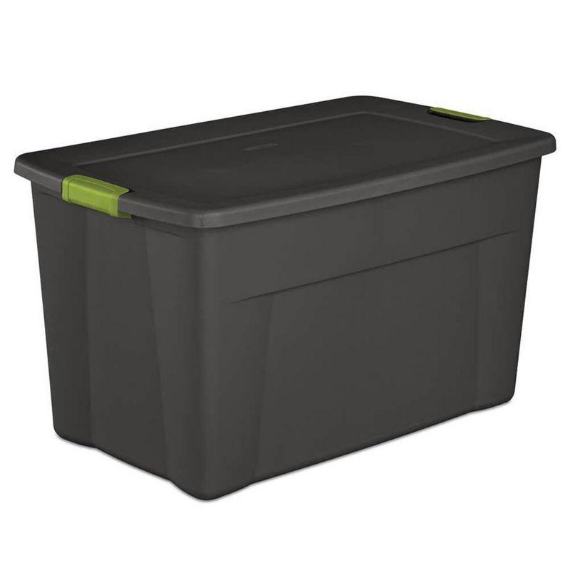 Sterilite Storage Tote Box with Latching Container Lid