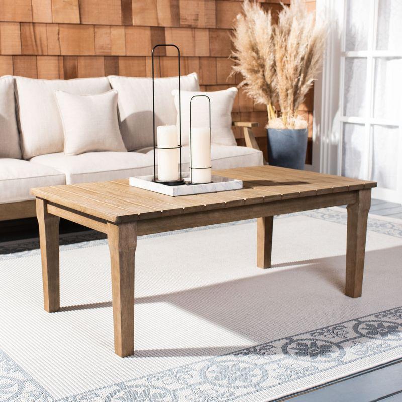Martinique Patio Coffee Table - Indoor/Outdoor - CPT1014 - Natural - Safavieh