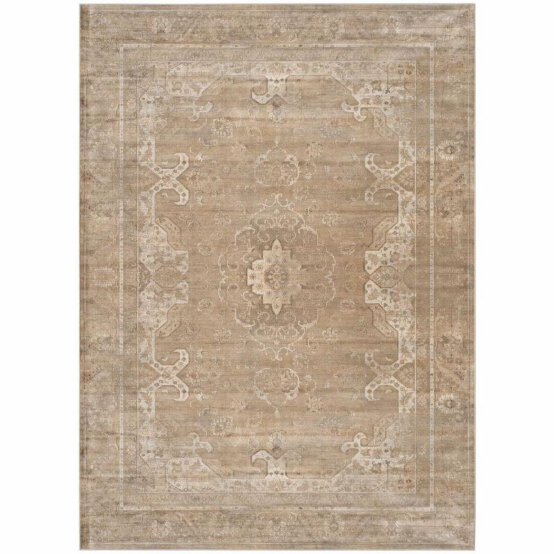 Vintage VTG137 Power Loomed Indoor Skid-Resistant Area Rug - Mouse - 9'x12' - Safavieh