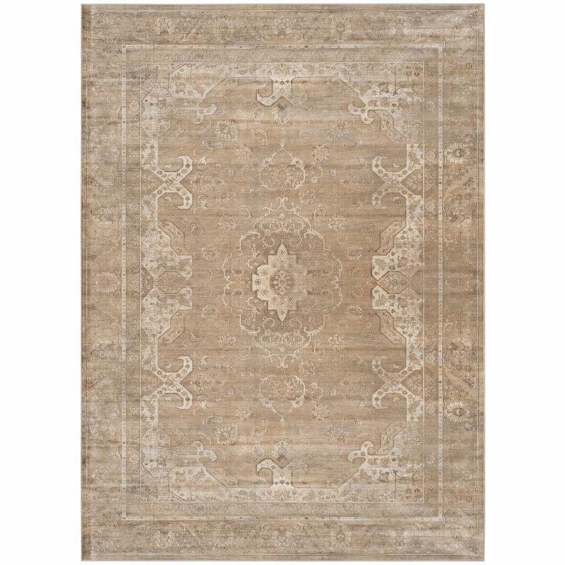 Elegance Revived Mouse Viscose 9' x 12' Hand-Knotted Area Rug