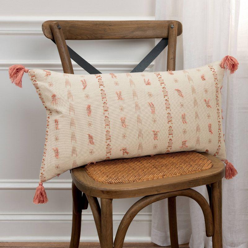 Rizzy Home  Rectangular Cotton Pillow Cover and Insert & Reviews | Wayfair
