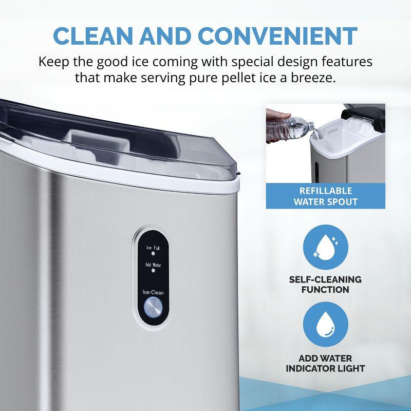 Newair 26 Lb. Daily Production Nugget Ice Portable Ice Maker