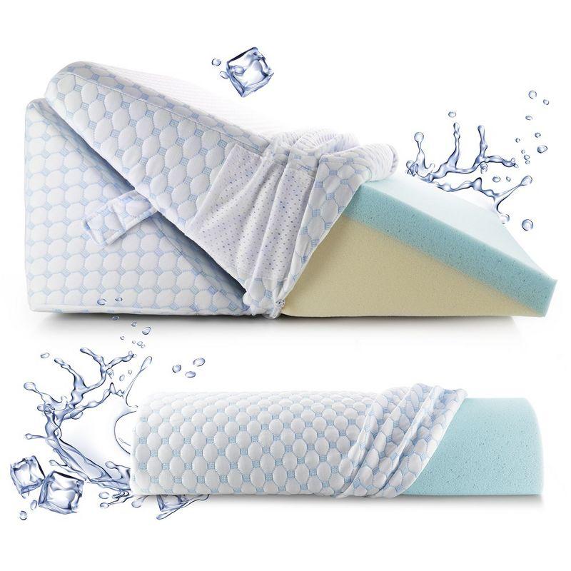 Nestl Cooling Gel Bed Wedge Pillow