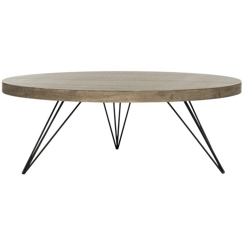 Mansel Coffee Table - Light Oak - Safavieh