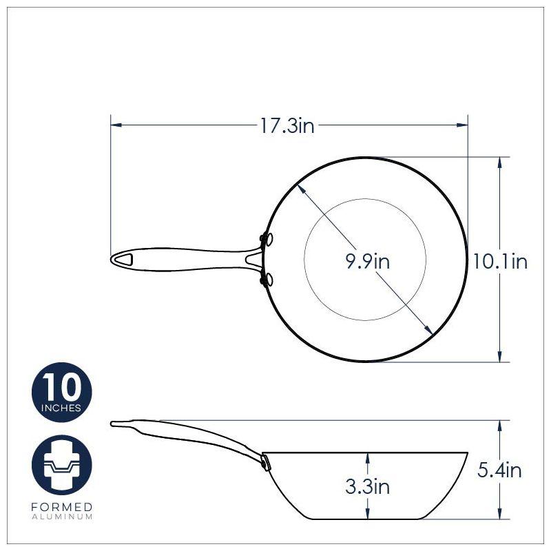 Nordic Ware 10" Non-Stick Aluminum Wok