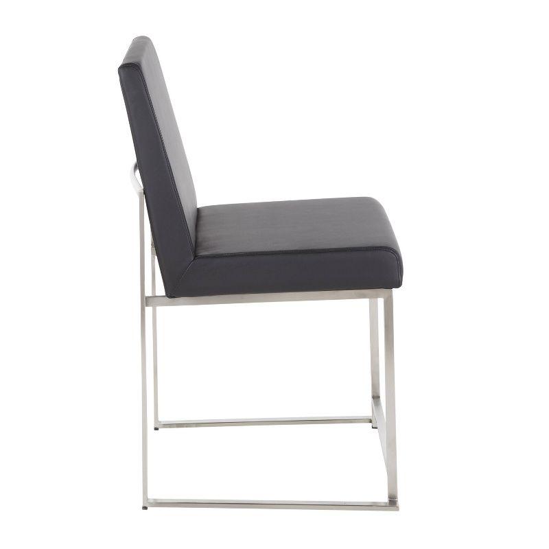 Chuyen 19.25'' H Upholstered Metal Side Chair