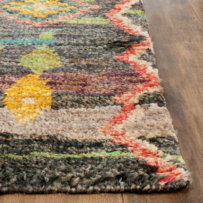 Yates Hand Knotted Wool Geometric Rug