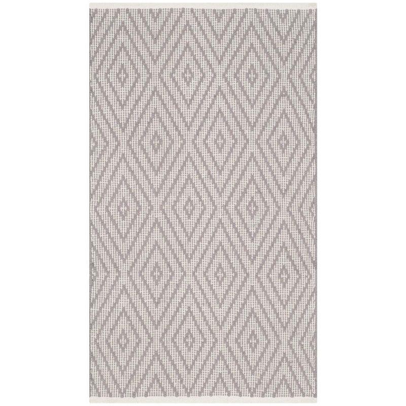 Montauk MTK811 Hand Woven Indoor Accent Rug - Grey/Ivory - 2'3"x3'9" - Safavieh.