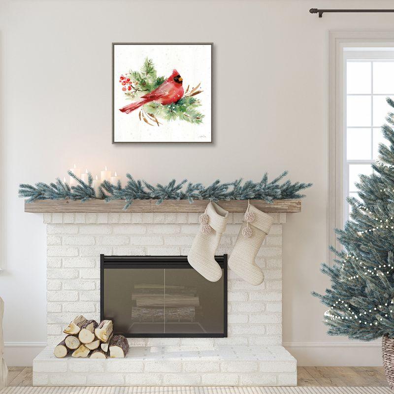 Amanti Art Celebrate the Season I by Katrina Pete Canvas Wall Art Print Framed 22-in. x 22-in.