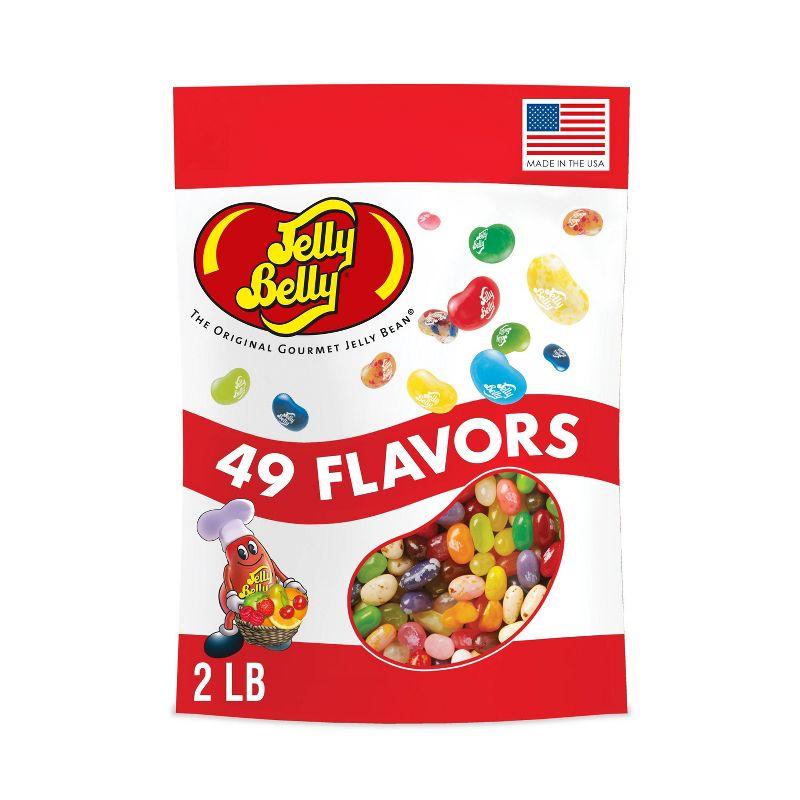 Jelly Belly 49 Flavor Candy Jelly Beans - 2lbs