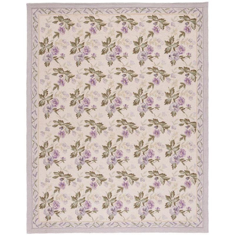 Chelsea HK54 Hand Hooked Area Rug - Ivory - 8'9"x11'9" - Safavieh.