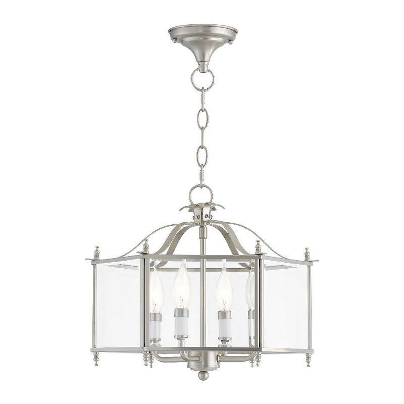 Livex Lighting Livingston 4 - Light Pendant in  Polished Brass