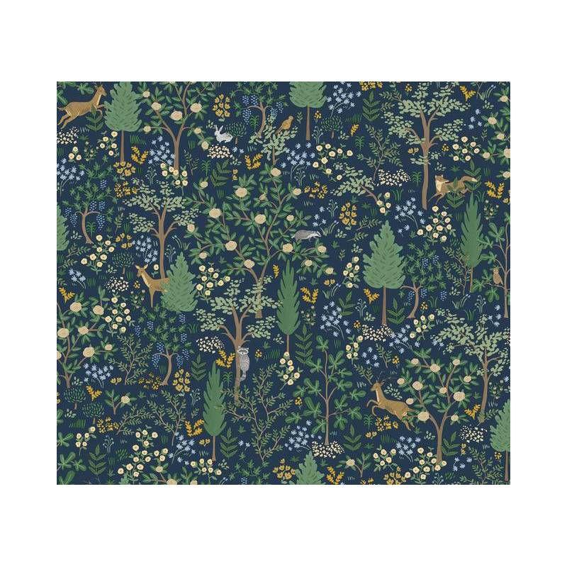 Woodland Emerald Peel and Stick Wallpaper