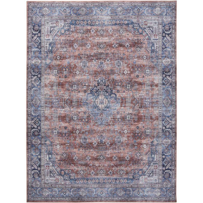 Nourison Washable Brilliance Vintage Medallion Indoor Rug