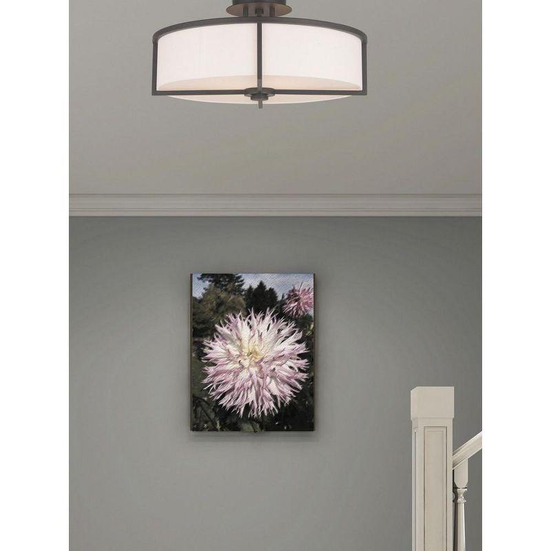 Livex Lighting Wesley 4 - Light Semi-Flush Mount in  Bronze