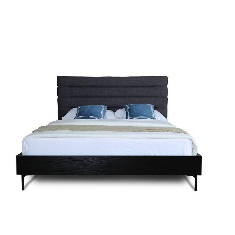 Schwamm Upholstered Bed - Manhattan Comfort