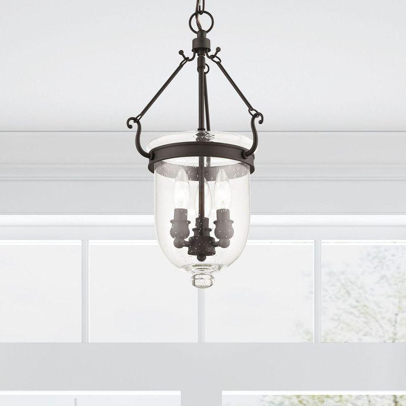 Livex Lighting Jefferson 3 - Light Chandelier in  Bronze