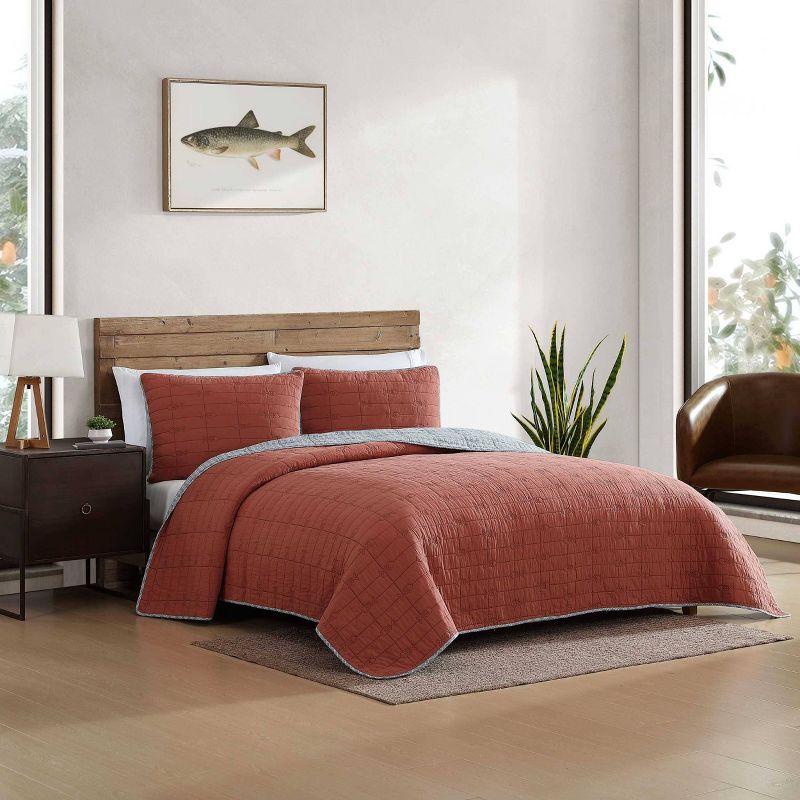 Eddie Bauer Eddie Bauer Troutdale Cotton Reversible Quilt Set