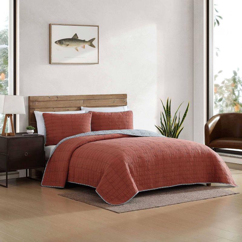 Eddie Bauer Troutdale Cotton Reversible Quilt Set