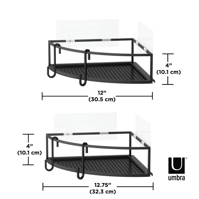 Cubiko Corner Bin - Set Of 2