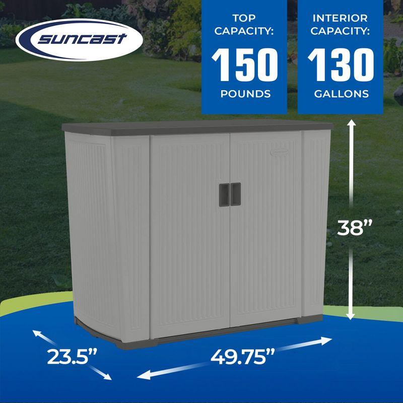 Suncast Suncast 130 Gallon Water Resistant Deck Box