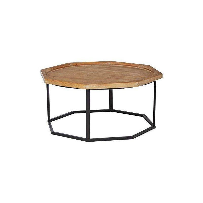 Finch Grayson Wood and Metal Coffee Table