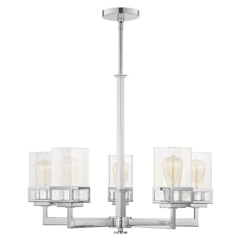 Livex Lighting Harding 5 - Light Chandelier in  Polished Chrome