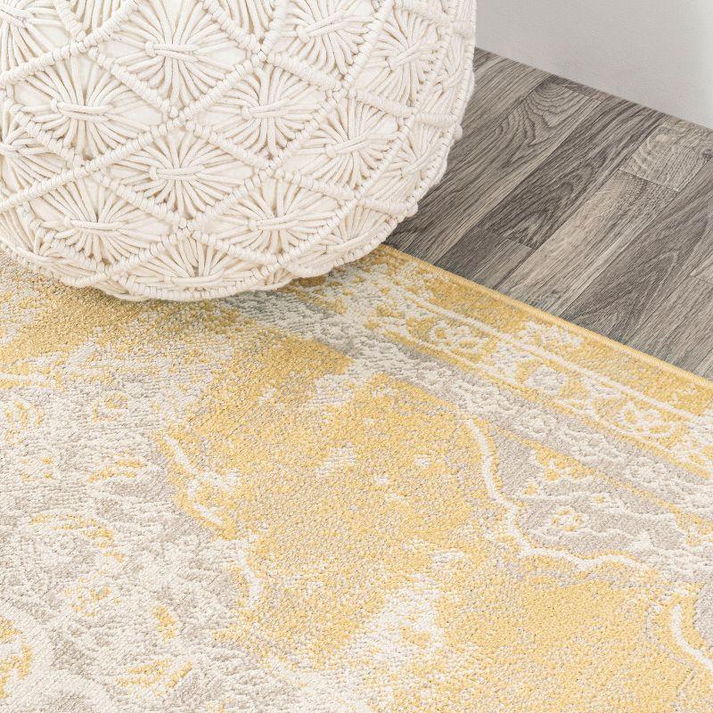 Alhambra Ornate Medallion Modern Indoor Area Rug - JONATHAN Y