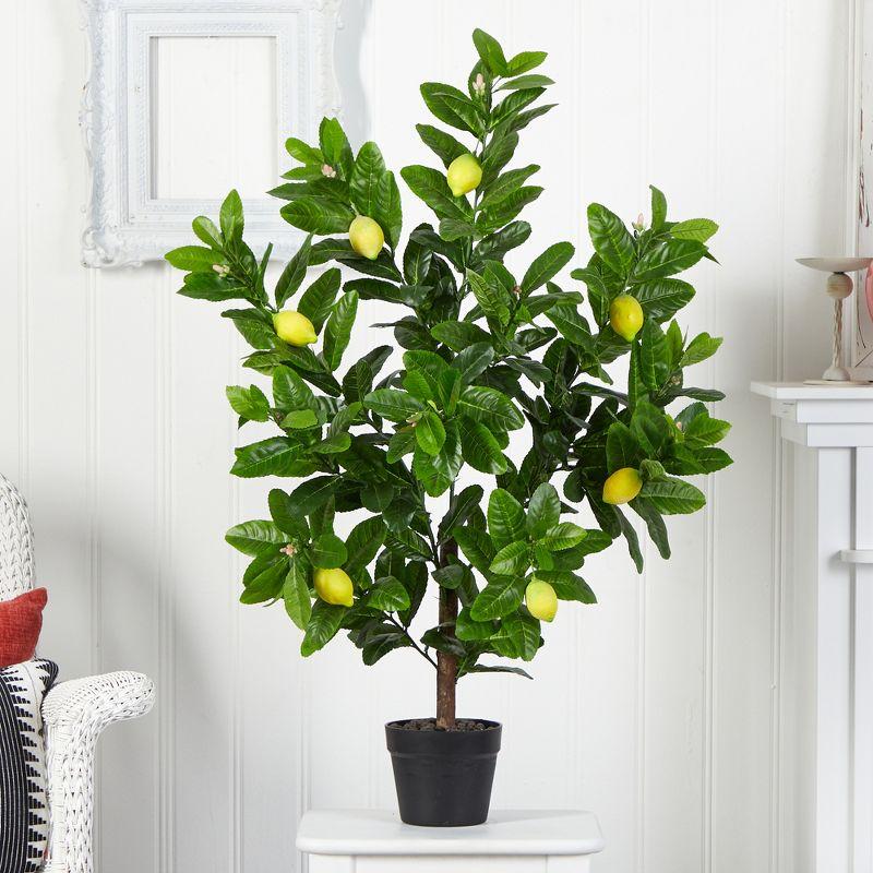 Nearly Natural 3-ft Lemon Artificial Tree