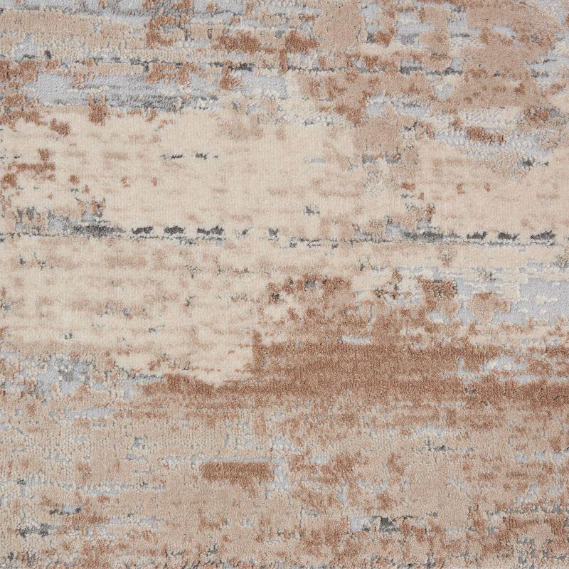Nourison Rustic Textures Modern Indoor Area Rug Beige 7'10" x 10'6"