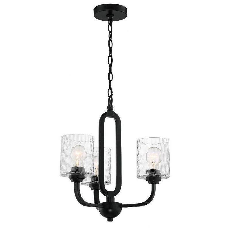 Craftmade Lighting 3 - Light Chandelier in  Flat Black