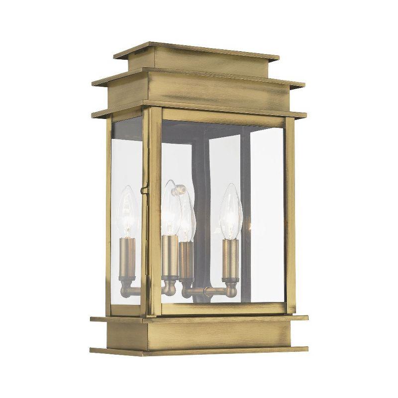 Livex Lighting Princeton 2 - Light Wall Light in  Antique Brass